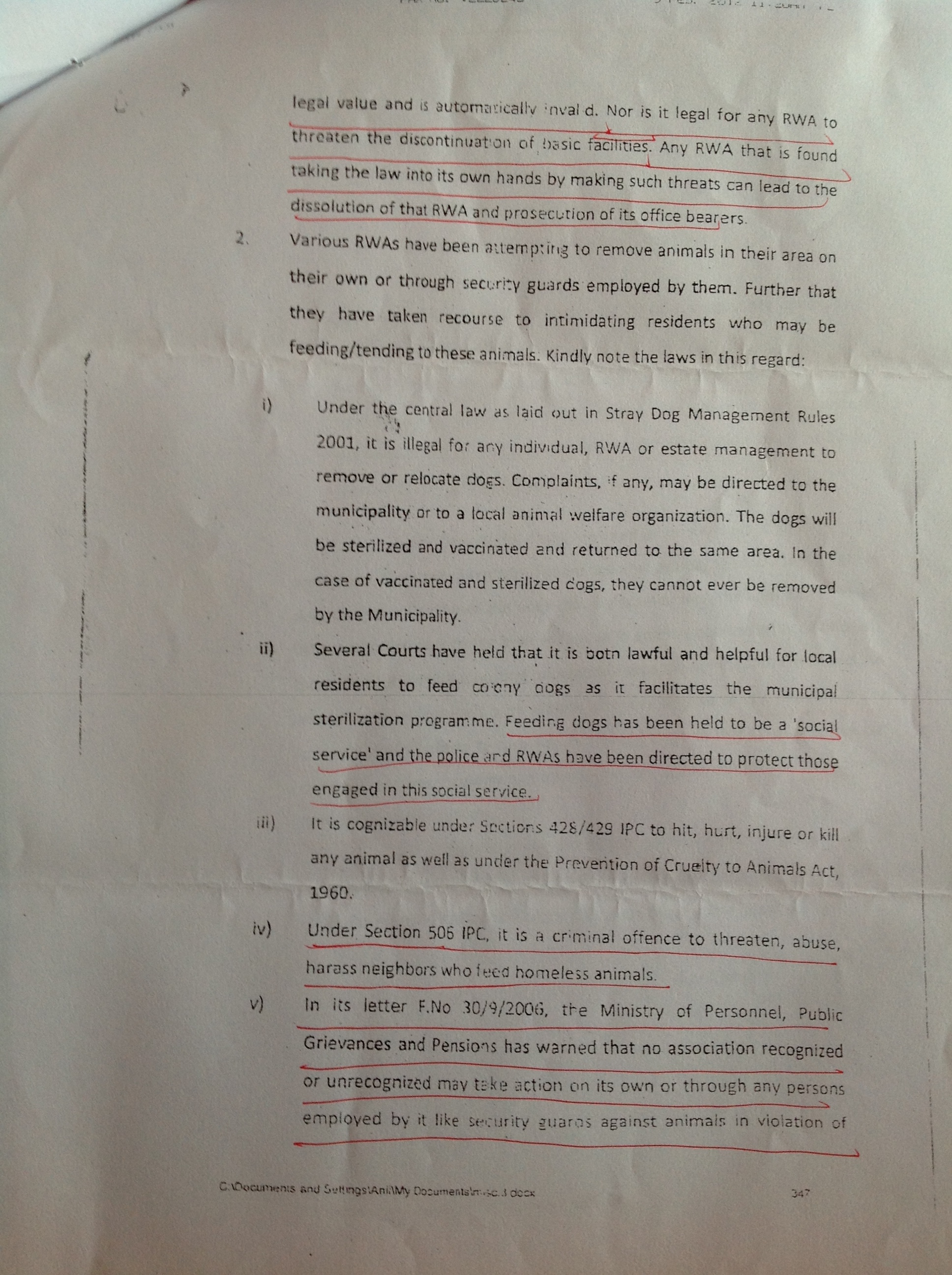 Gurgaon-Municipal-Corporation-Directive-regarding-pet-dogs-and-stray-dogs_2012_Page 2